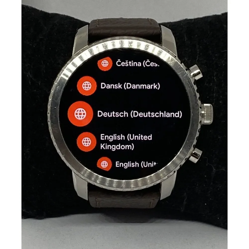 Fossil Gen 3 Authentic Genuine Smart Watch Custom Band FTW4000 LT78 - Picture 3 of 12